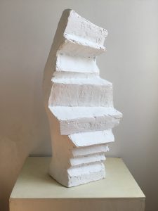 Morfy Gikas Stairways, 2016-2018 Plaster 32 inches high